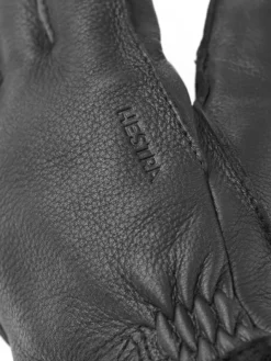 Hestra Deerskin Primaloft Rib Musta| Käsineet/Hanskat