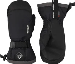 Hestra Gauntlet CZone Junior Mitt Musta/Grafiitti| Lasten Asusteet