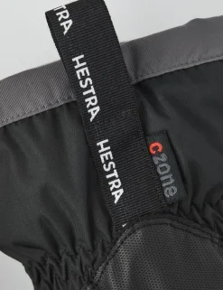 Hestra Lasten Asusteet^Gauntlet CZone Junior 3 Finger -lasten toppahanskat (Black)