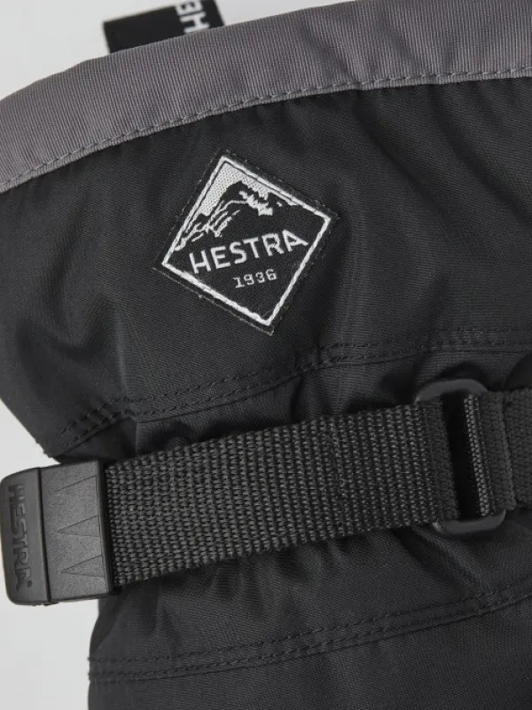 Hestra Lasten Asusteet^Gauntlet CZone Junior 3 Finger -lasten toppahanskat (Black)