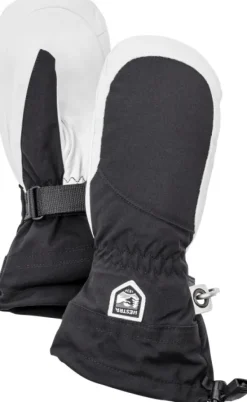 Hestra Käsineet/Hanskat^Heli Ski Female Mitt Musta/Valkoinen