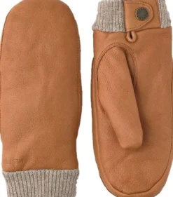 Hestra Idun Mitt hirvennahkaiset kintaat, vaaleanruskea| Käsineet/Kintaat