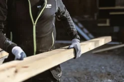 Hestra Job Käsineet/Työhanskat^Iterum työkäsine, harmaa/musta