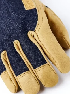 Hestra Job Käsineet/Työhanskat^Kobolt Denim Indigo Työkäsine