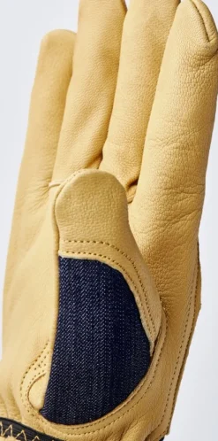 Hestra Job Käsineet/Työhanskat^Kobolt Denim Indigo Työkäsine