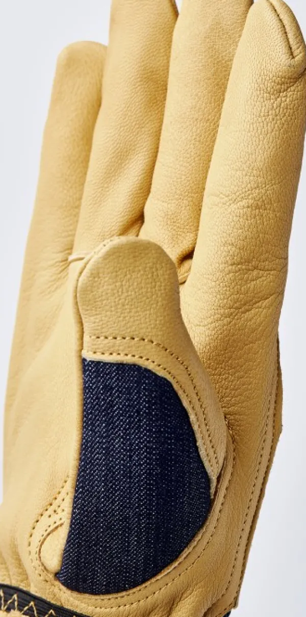 Hestra Job Käsineet/Työhanskat^Kobolt Denim Indigo Työkäsine