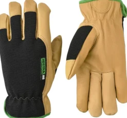 Hestra Job Käsineet/Työhanskat^Kobolt Winter työhanska, vaaleanruskea/musta