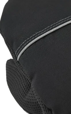 Hestra Kid's Wool Terry Mitt lasten villavuorattu kinnas, musta| Lasten Asusteet