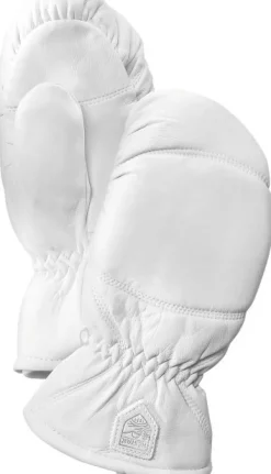 Hestra Leather Box -nahkarukkaset, valkoinen| Lasten Asusteet