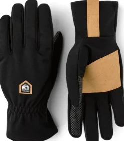 Hestra Merino Windwool Liner merinovillahanskat, unisex, musta| Käsineet/Aluskäsineet