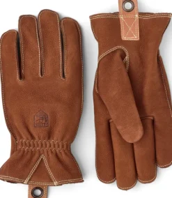 Hestra Oden nahkakäsineet, unisex, ruskea| Käsineet/Hanskat