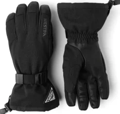 Hestra Käsineet/Hanskat^Powder Gauntlet hanskat, musta