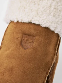 Hestra Sheepskin Mitt naisten nahkakintaat, ruskea| Käsineet/Kintaat
