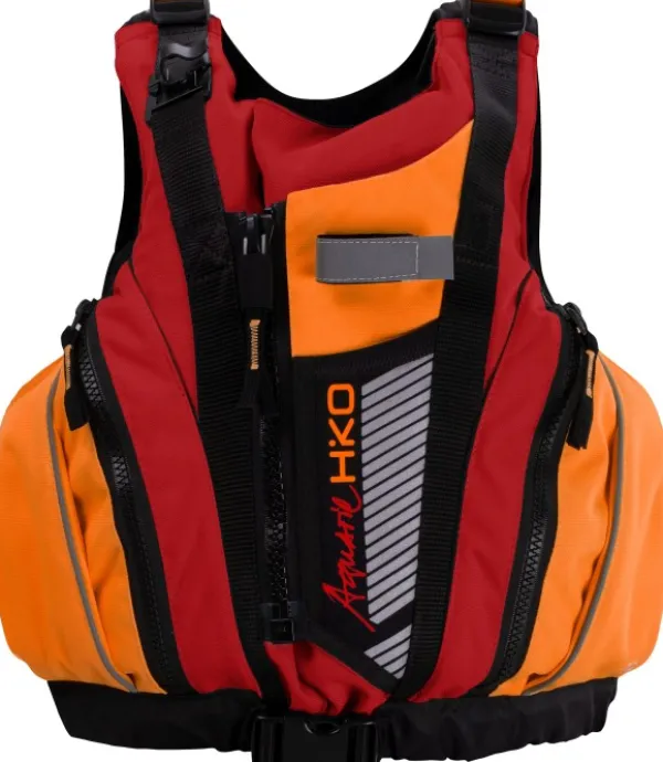 Hiko Sport Melonta Ja Suppailu^Hiko Aquatic PFD melontaliivi, musta/punainen/keltainen