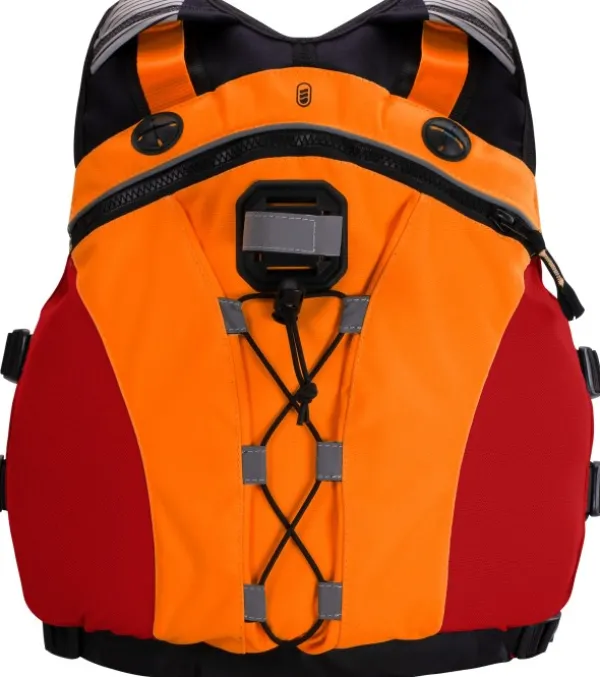 Hiko Sport Melonta Ja Suppailu^Hiko Aquatic PFD melontaliivi, musta/punainen/keltainen