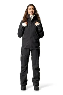 Houdini BFF Jacket naisten kuoritakki, musta| Sadevaatteet