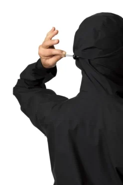 Houdini BFF Jacket naisten kuoritakki, musta| Sadevaatteet