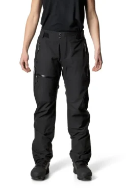 Houdini BFF naisten kuorihousut, musta| Sadevaatteet