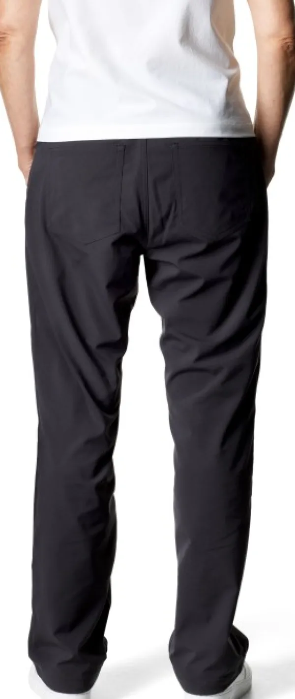 Houdini Vapaa-ajan Housut^Dock Pants naisten vapaa-ajan housut, musta