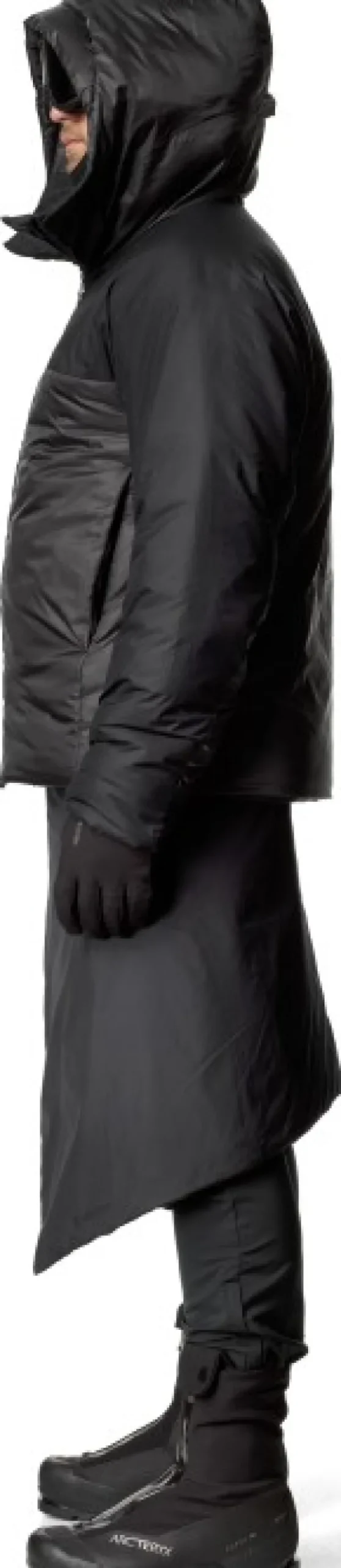 Houdini Talvitakit^Double Dunfri toppatakki, musta