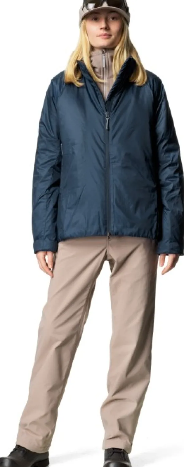 Houdini Talvitakit^Dunfri Jacket naisten toppatakki, Deep Sea Blue