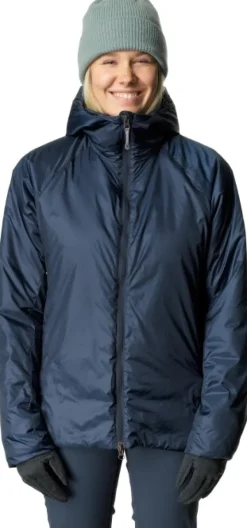 Houdini Talvitakit^Dunfri Jacket naisten toppatakki, Deep Sea Blue