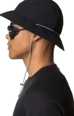 Houdini Gone Fishing -aurinkohattu, musta| Päähineet, huivit ja kaulurit/Hatut