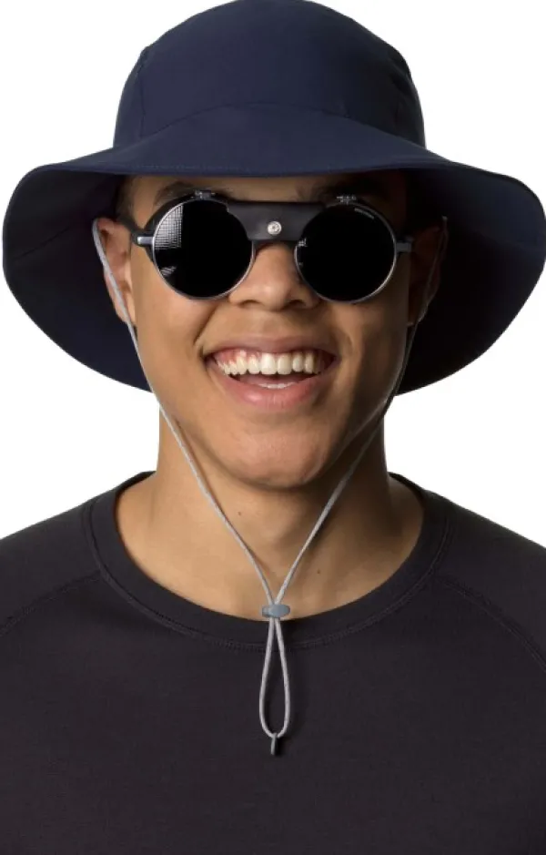 Houdini Gone Fishing Hat aurinkohattu, sininen| Päähineet, huivit ja kaulurit/Hatut