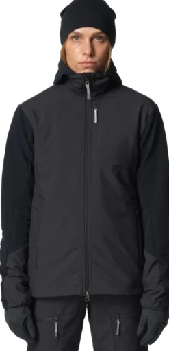 Houdini Moonwalk Houdi naisten takki, True Black| Softshelltakit Ja Tuulenpitävät Takit