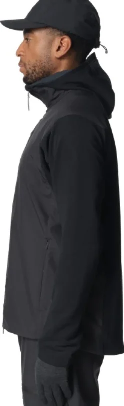 Houdini Moonwalk Houdi takki, True Black| Softshelltakit Ja Tuulenpitävät Takit
