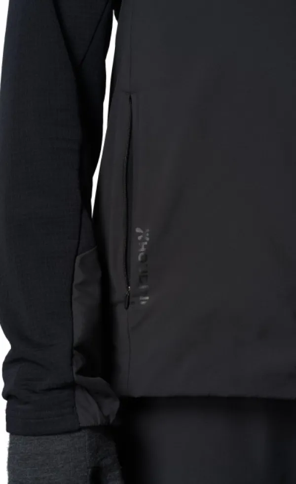 Houdini Moonwalk Houdi takki, True Black| Softshelltakit Ja Tuulenpitävät Takit