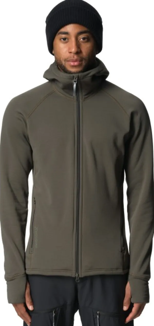 Houdini Hupparit, Fleecet Ja Välipaidat^M's Power Houdi Baremark Green