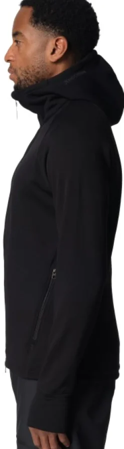 Houdini M's Power Houdi True Black| Hupparit, Fleecet Ja Välipaidat