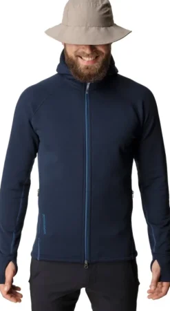 Houdini Power Houdi fleecetakki, Blue Illusion| Hupparit, Fleecet Ja Välipaidat