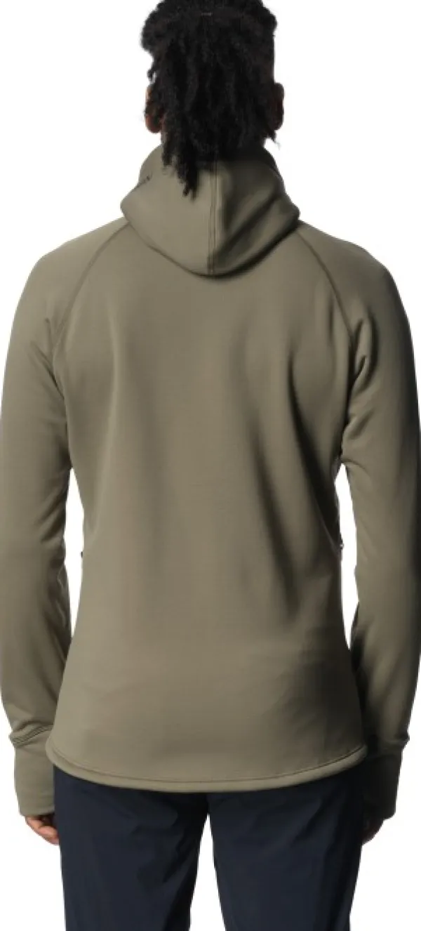 Houdini Hupparit, Fleecet Ja Välipaidat^Power Houdi huppari, vihreä