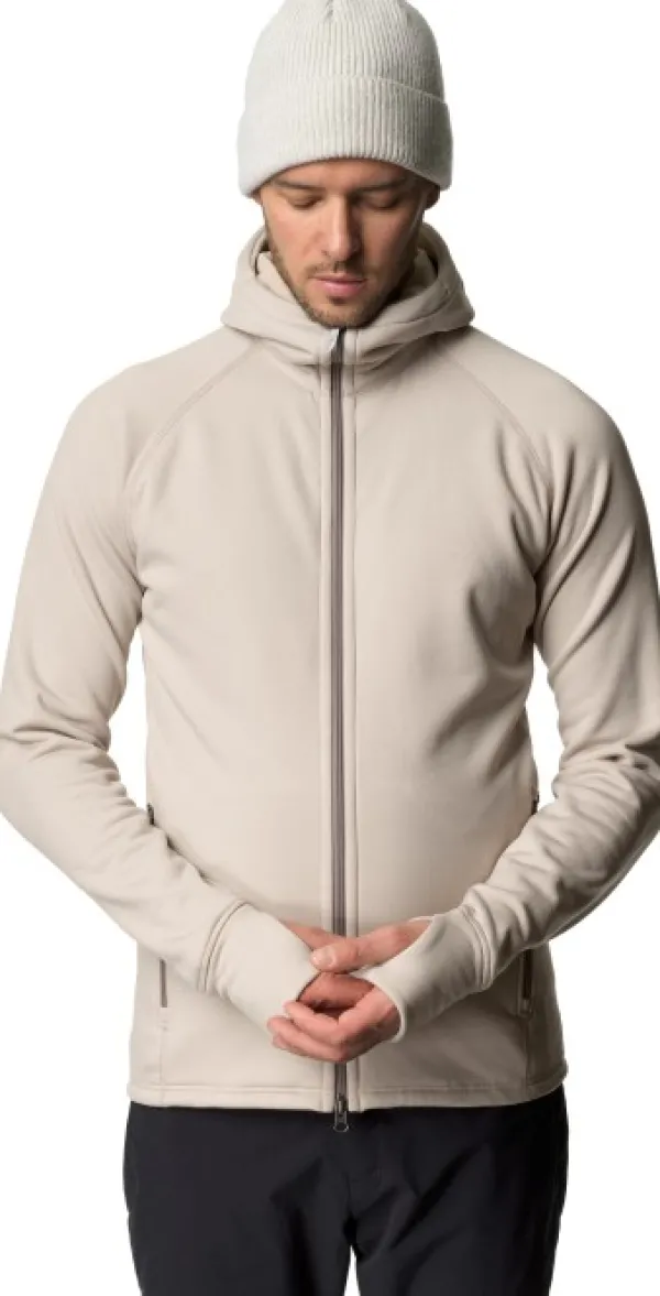 Houdini Hupparit, Fleecet Ja Välipaidat^Power Houdi -miesten huppari (Sandstorm)