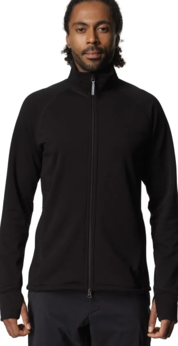 Houdini Power Up Jacket fleecetakki, musta| Hupparit, Fleecet Ja Välipaidat