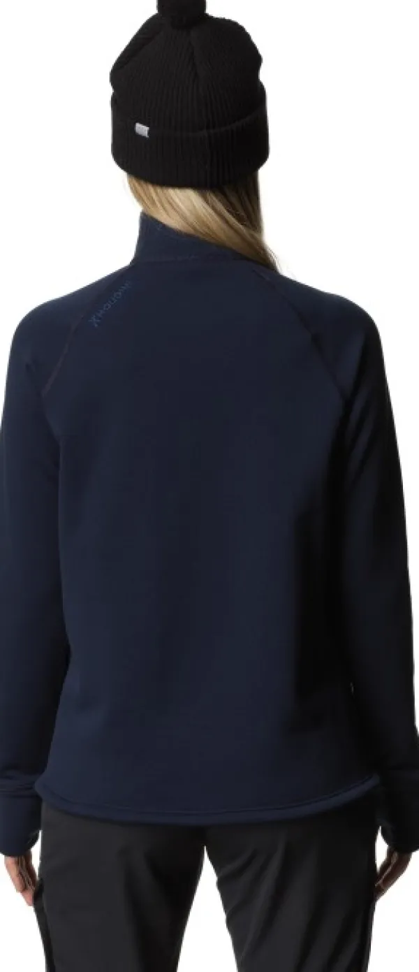 Houdini Power Up Jacket naisten fleecetakki, Blue Illusion| Hupparit, Fleecet Ja Välipaidat