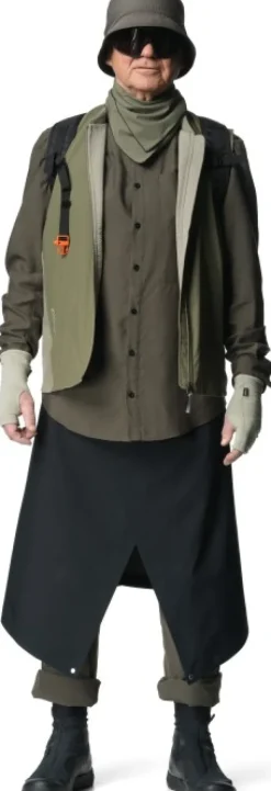 Houdini Tree pitkähihainen paita, vihreä| Flanelli- Ja Kauluspaidat