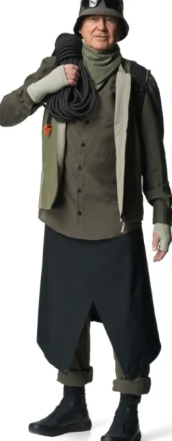 Houdini Tree pitkähihainen paita, vihreä| Flanelli- Ja Kauluspaidat