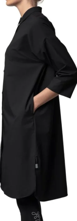 Houdini Flanelli- Ja Kauluspaidat^W's Route Shirt Dress True Black