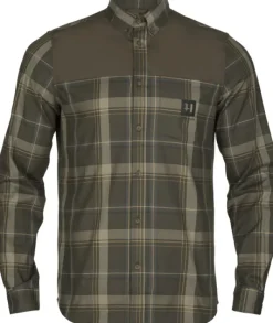 Härkila Metsästyspaidat^Anker L/S Shirt kauluspaita, ruskea