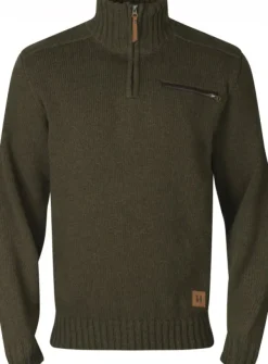 Härkila Annaboda 2.0 HSP Knit Pullover neulepusero, vihreä| Metsästysliivit/Fleeceliivit