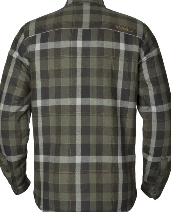 Härkila Metsästyspaidat^Asmund Insulated Wool Shirt paita, Willow Green/Phantom