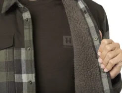 Härkila Metsästyspaidat^Asmund Insulated Wool Shirt paita, Willow Green/Phantom