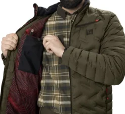 Härkila Clim8 Insulated Jacket lämpötakki metsästykseen, Willow Green| Lämpövaatteet