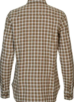 Härkila Naisten metsästysvaatteet/Naisten Metsästyspaidat^Fjell L/S Shirt Women Dark Olive Check