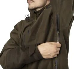 Härkila Forest Hunter GTX Jacket metsästystakki, Hunting Green/Shadow Brown| Metsästystakit/Vedenpitävät Metsästystakit