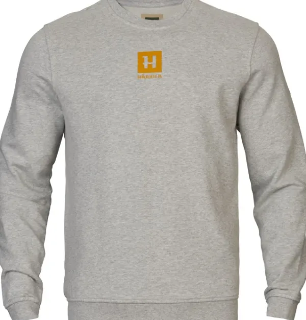Härkila Instinct Melange Sweatshirt Grey Melange| Metsästysliivit/Fleeceliivit