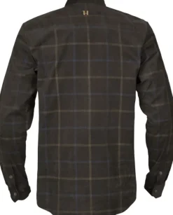 Härkila Metsästyspaidat^Kaldfjord Corduroy Check Shirt kauluspaita, ruskea